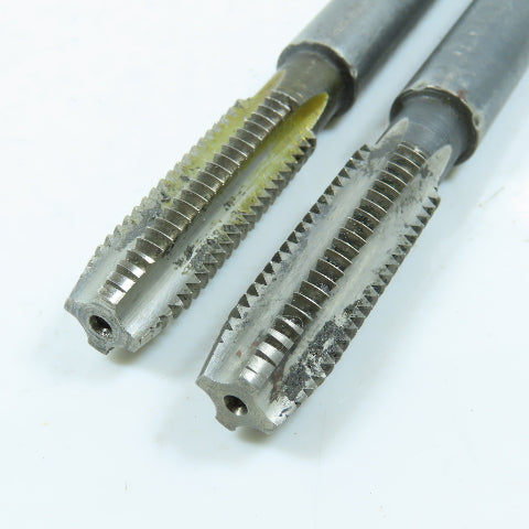 Hanson Whitney 1/2"-13 NC Straight Flute Extended Plug Tap 4F 8" OAL Lot of 2