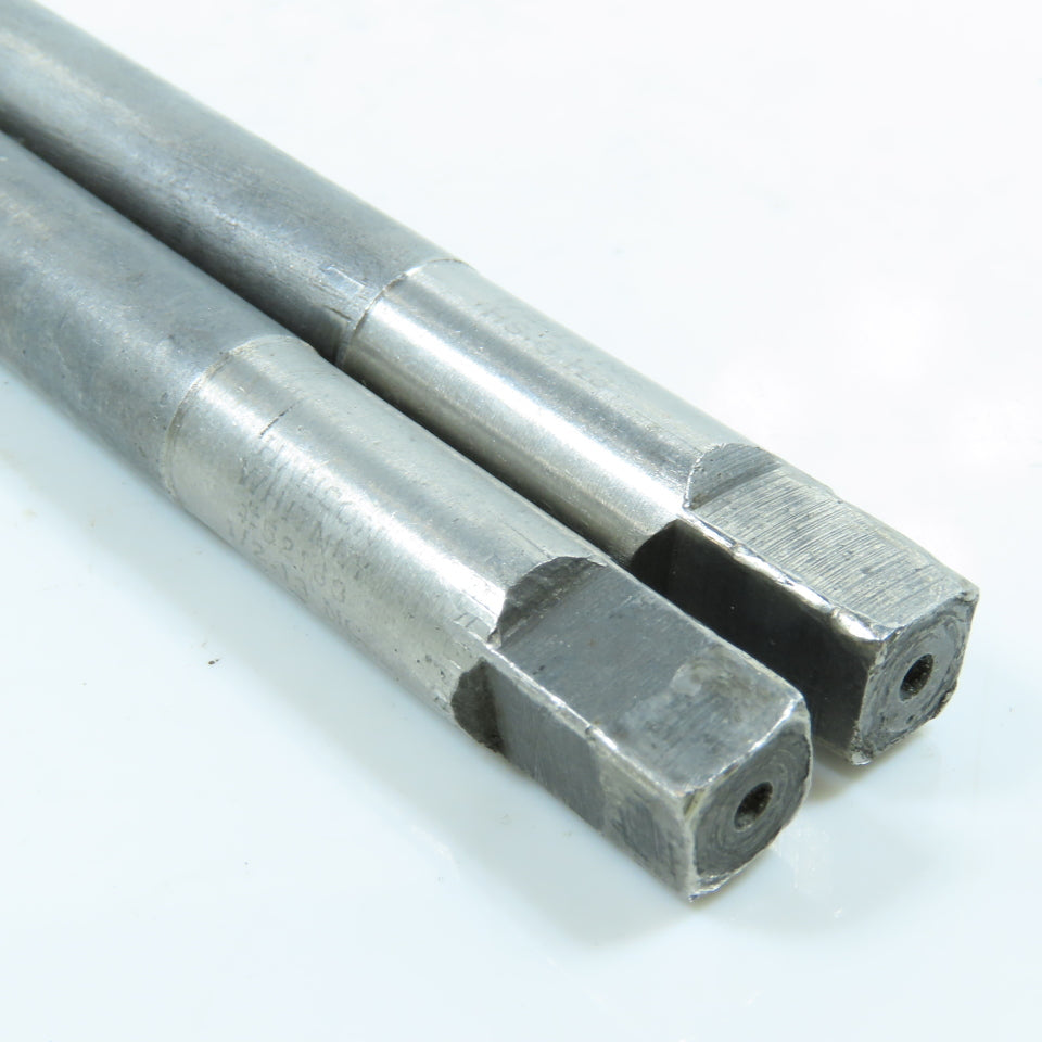Hanson Whitney 1/2"-13 NC Straight Flute Extended Plug Tap 4F 8" OAL Lot of 2