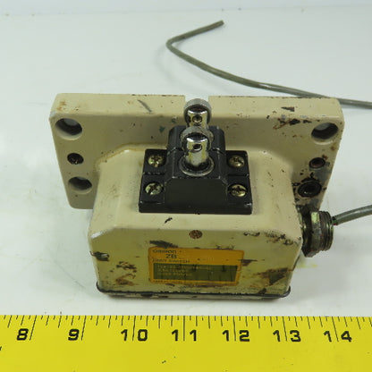 Omron 2 ZBQ2-13N Double Roller Plunger Limit Switch