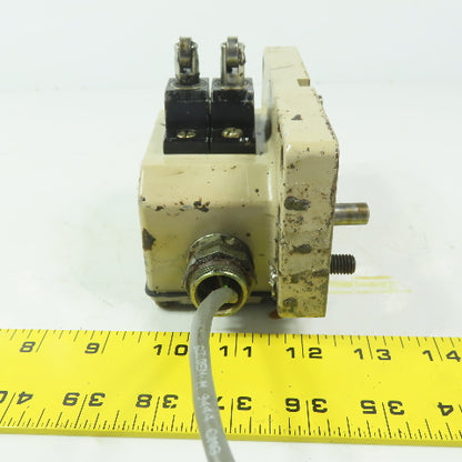 Omron 2 ZBQ2-13N Double Roller Plunger Limit Switch