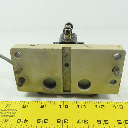 Omron 2 ZBQ2-13N Double Roller Plunger Limit Switch