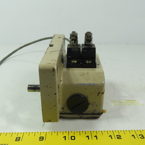 Omron 2 ZBQ2-13N Double Roller Plunger Limit Switch