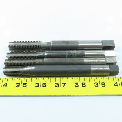 1/2"-13 NC, 1/4"-18 NPTF, 5/8"-11 NC Straight Flute Extended Plug Tap 4F Lot/4