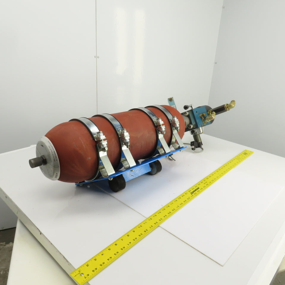 Bosch 20L Hydraulic Accumulator 125 Bar 80°C W/0 532 016 Control Valve 100 l/min