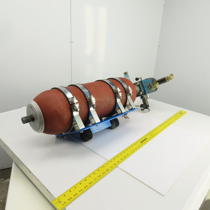 Bosch 20L Hydraulic Accumulator 125 Bar 80°C W/0 532 016 Control Valve 100 l/min