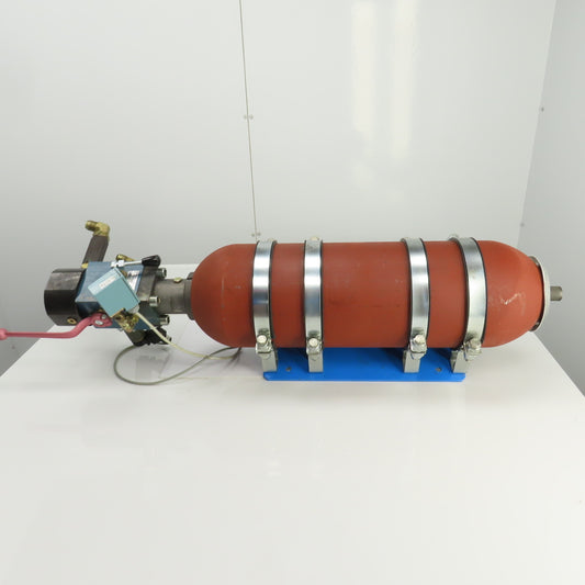 Bosch 20L Hydraulic Accumulator 125 Bar 80°C W/0 532 016 Control Valve 100 l/min
