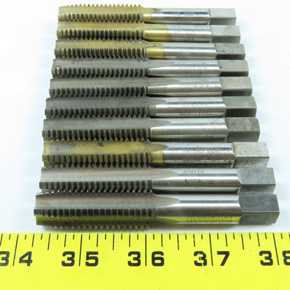 5/8"-11 NC Straight Flute Plug Tap 4F Lot of 10
