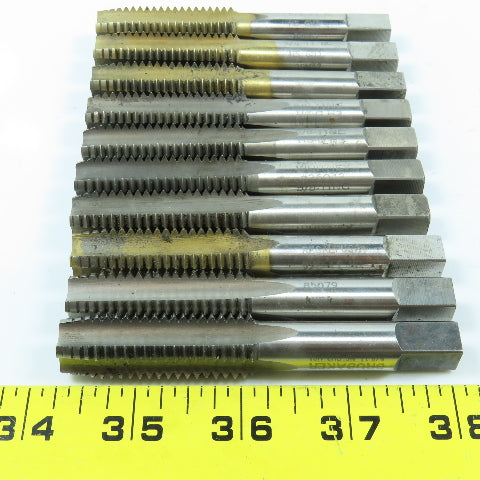 5/8"-11 NC Straight Flute Plug Tap 4F Lot of 10