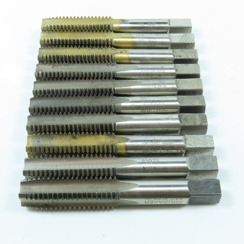 5/8"-11 NC Straight Flute Plug Tap 4F Lot of 10