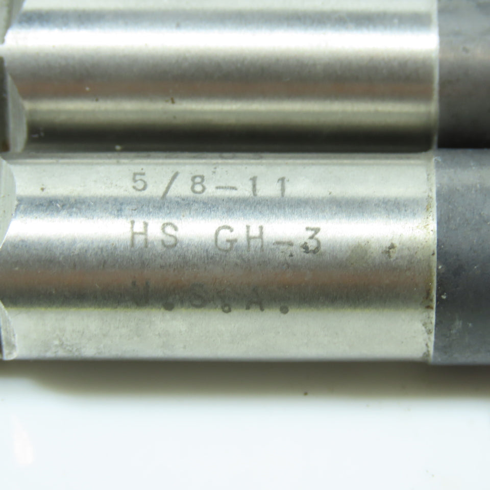 5/8"-11 Straight Flute Extended Plug Tap 4F Lot of 3