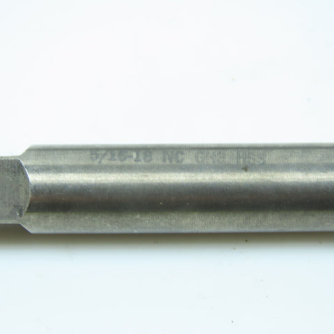 5/16"-18 & 3/8"-16 NC Straight Flute Bottoming Tap 4F Lot of 5
