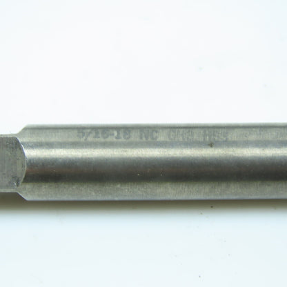 5/16"-18 & 3/8"-16 NC Straight Flute Bottoming Tap 4F Lot of 5