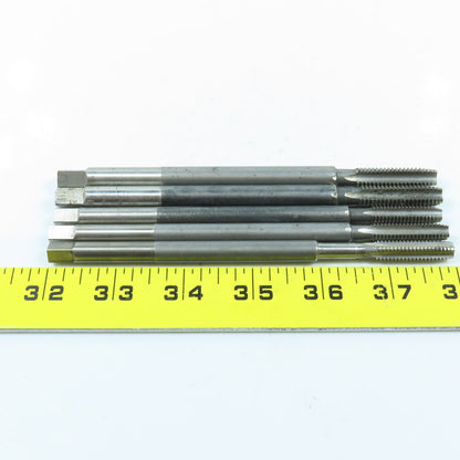 5/16"-18 & 3/8"-16 NC Straight Flute Bottoming Tap 4F Lot of 5