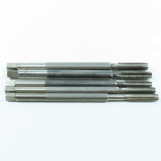 5/16"-18 & 3/8"-16 NC Straight Flute Bottoming Tap 4F Lot of 5