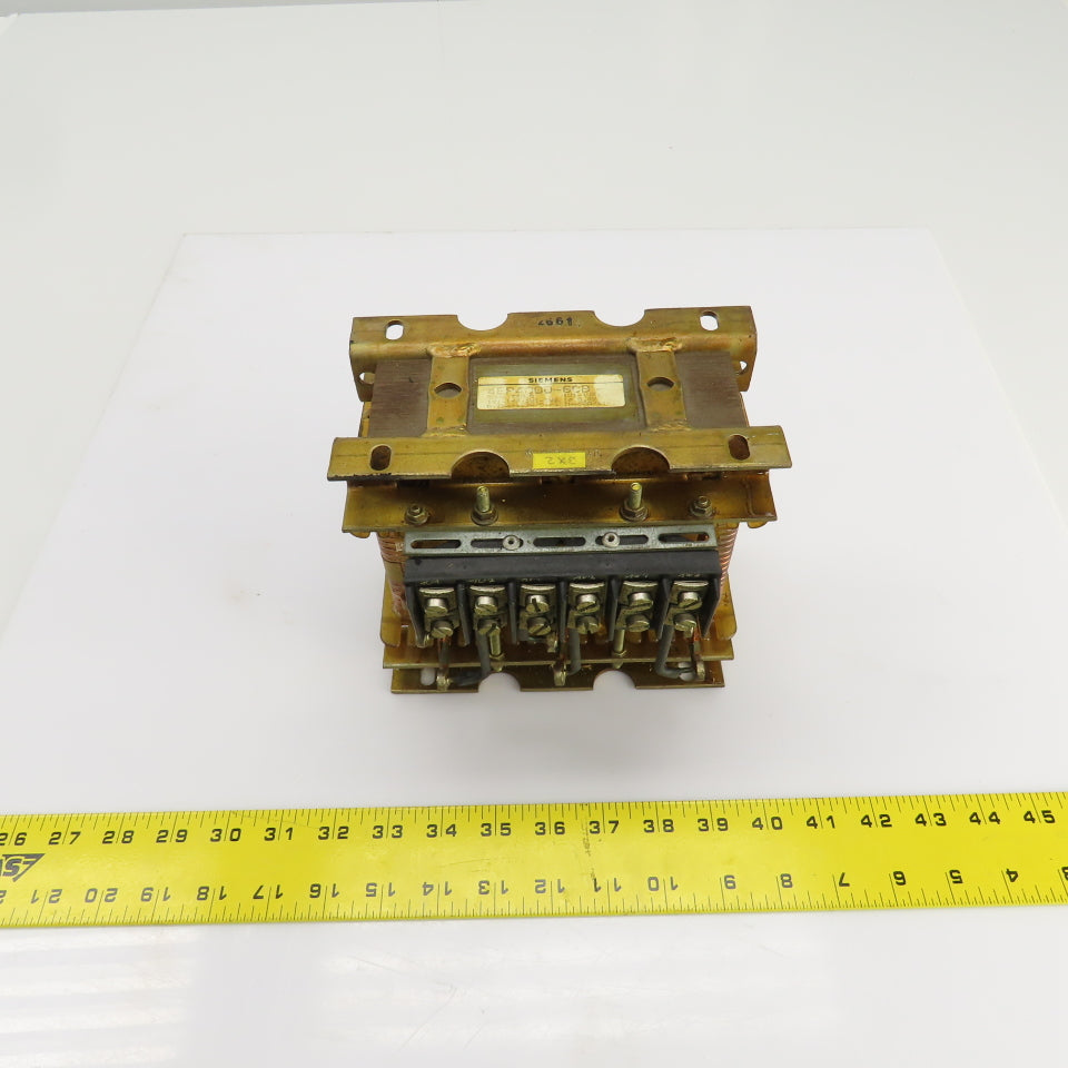 Siemens 4EP4000-6CB Transformer 50HZ T40/B