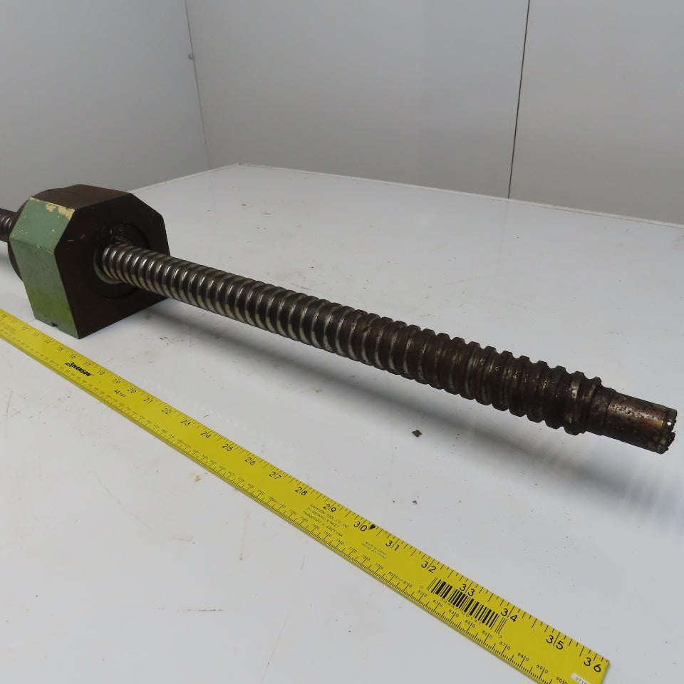40mm Ball Screw 12mm Lead W/Ball Nut 39" OAL