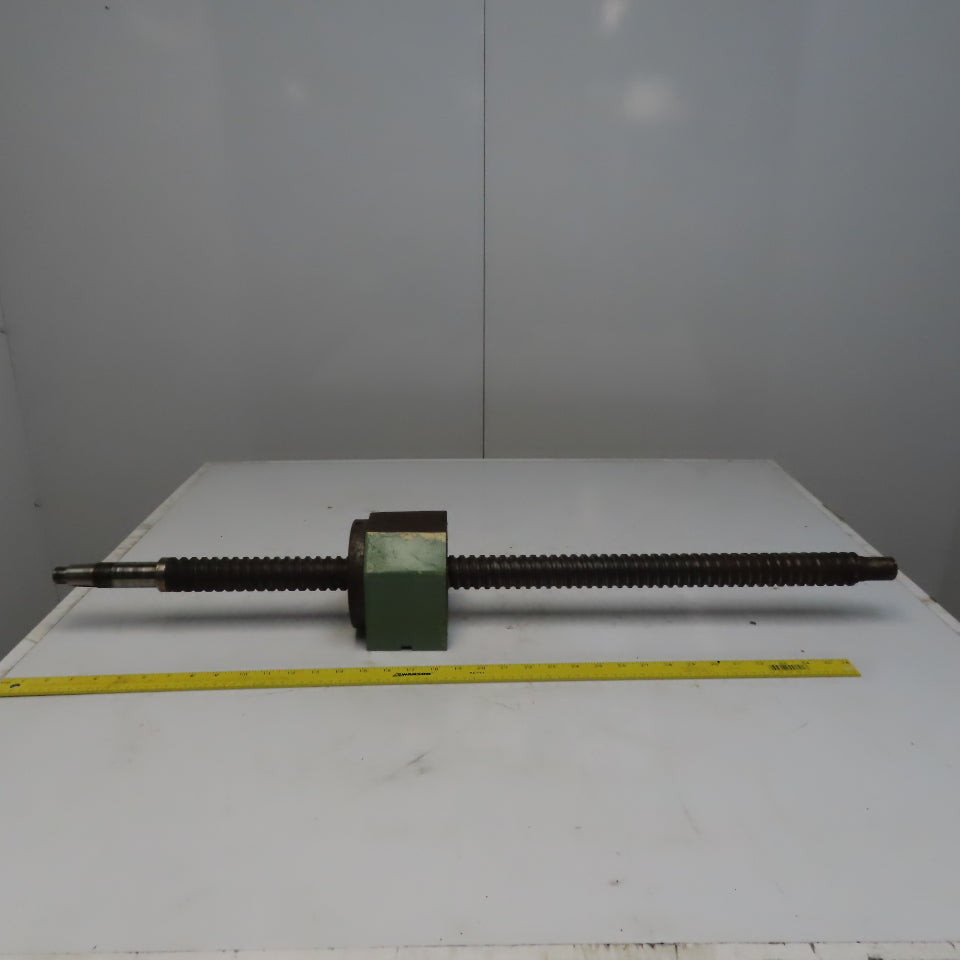 40mm Ball Screw 12mm Lead W/Ball Nut 39" OAL