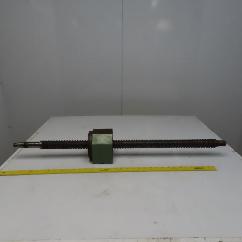 40mm Ball Screw 12mm Lead W/Ball Nut 39" OAL