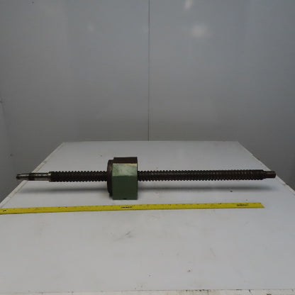 40mm Ball Screw 12mm Lead W/Ball Nut 39" OAL