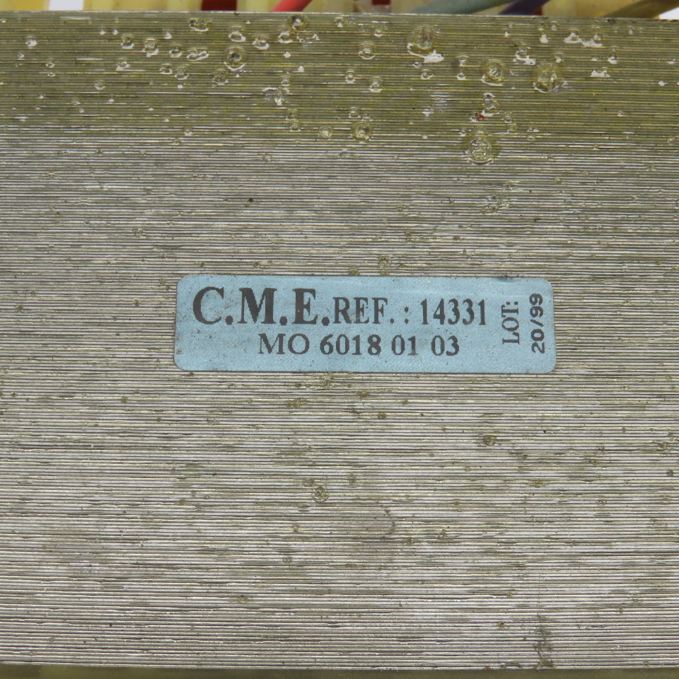C.M.E. 14331 6018 01 03 Transformer From A Airflo System MP14-BI-PG6