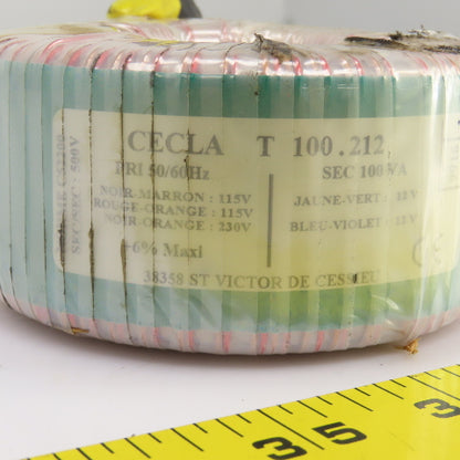 Cecla T 100.212 Current Transformer Pri 50/60HZ Sec 100VA
