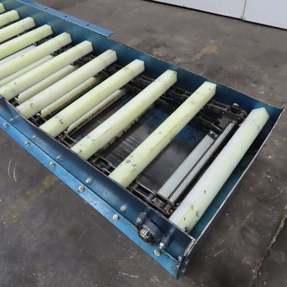 New London Engineering T3-711-18" 18"W  Incline Discharge Drag Conveyor 4 FPM