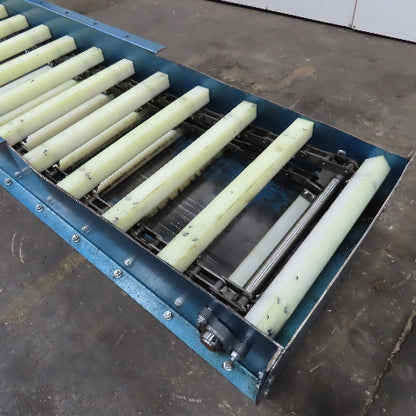 New London Engineering T3-711-18" 18"W  Incline Discharge Drag Conveyor 4 FPM