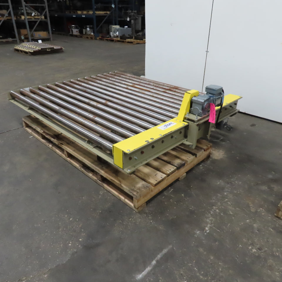 Viastore Systems 75" W x 65" Long Power Roller Conveyor 20 FPM 1/2Hp 230/460V