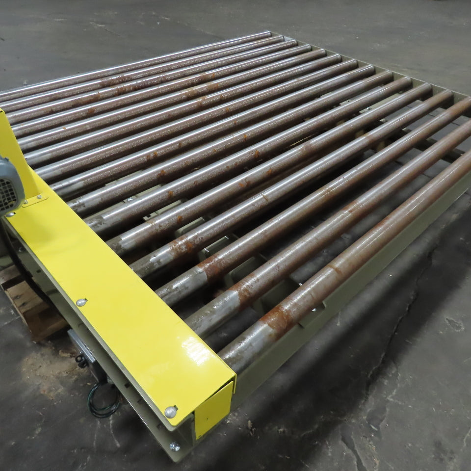 Viastore Systems 75" W x 65" Long Power Roller Conveyor 20 FPM 1/2Hp 230/460V