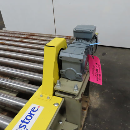 Viastore Systems 75" W x 65" Long Power Roller Conveyor 20 FPM 1/2Hp 230/460V