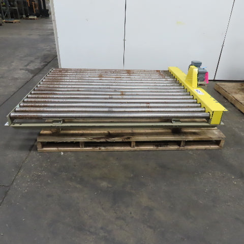 Viastore Systems 75" W x 65" Long Power Roller Conveyor 20 FPM 1/2Hp 230/460V