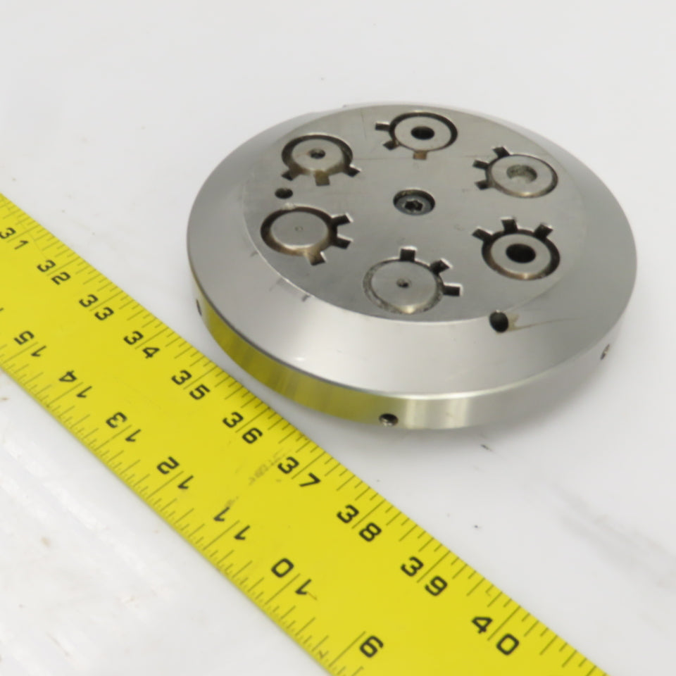 Finn-Power F5-25SB/AM 6 Position Multi-Punch Die Base 1" Inserts 6.1450" OD