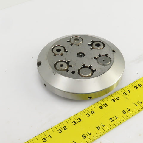 Finn-Power F5-25SB/AM 6 Position Multi-Punch Die Base 1" Inserts 6.1450" OD
