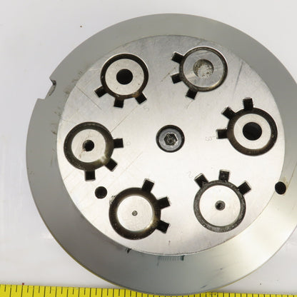 Finn-Power F5-25SB/AM 6 Position Multi-Punch Die Base 1" Inserts 6.1450" OD