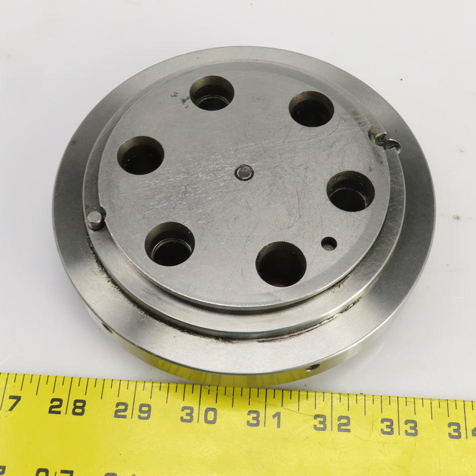 Finn-Power F5-25SB/AM 6 Position Multi-Punch Die Base 1" Inserts 6.1450" OD