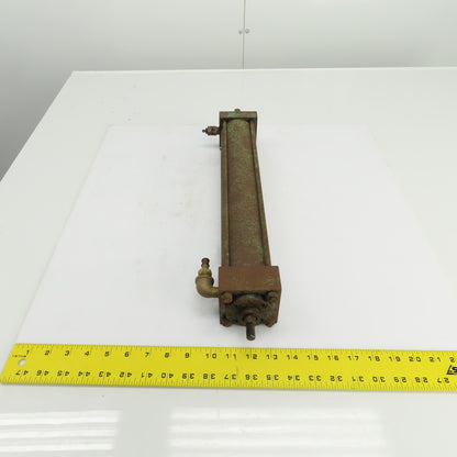 Clevis Mount Double Acting Pneumatic Cylinder 14" Stroke 5/8" Rod 2-3/8" Bore