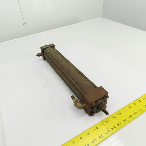 Clevis Mount Double Acting Pneumatic Cylinder 14" Stroke 5/8" Rod 2-3/8" Bore