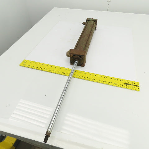 Clevis Mount Double Acting Pneumatic Cylinder 14" Stroke 5/8" Rod 2-3/8" Bore