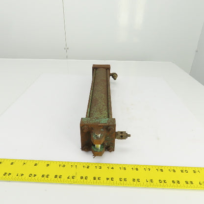 Clevis Mount Double Acting Pneumatic Cylinder 14" Stroke 5/8" Rod 2-3/8" Bore