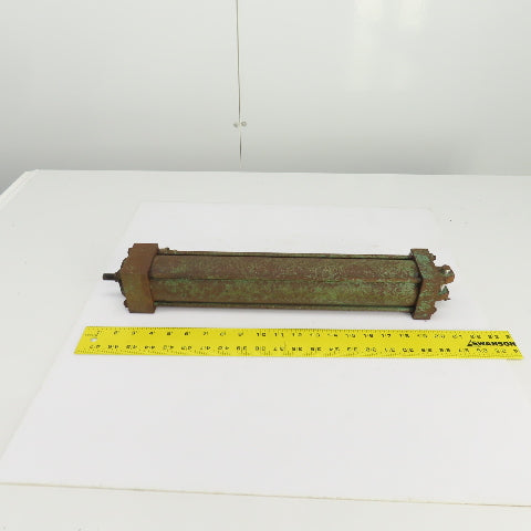 Clevis Mount Double Acting Pneumatic Cylinder 14" Stroke 5/8" Rod 2-3/8" Bore