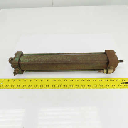 Clevis Mount Double Acting Pneumatic Cylinder 14" Stroke 5/8" Rod 2-3/8" Bore