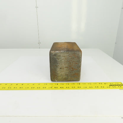 68 Lbs. Steel Machine Counterweight 9-1/4" x 6" x 5-3/4" W/Hook