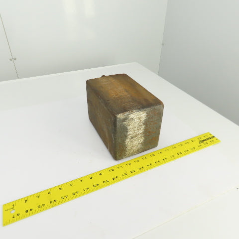 68 Lbs. Steel Machine Counterweight 9-1/4" x 6" x 5-3/4" W/Hook