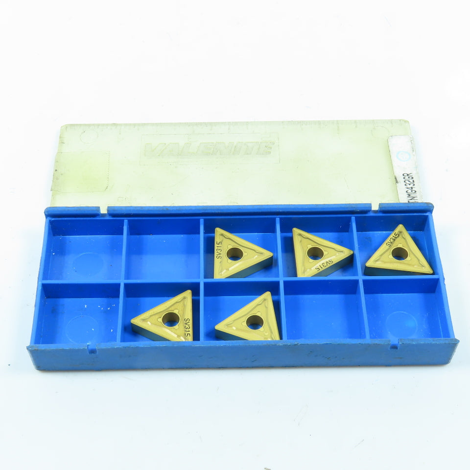 Valenite TNMG-432-GR SV315 Indexable Carbide Insert Lot of 5