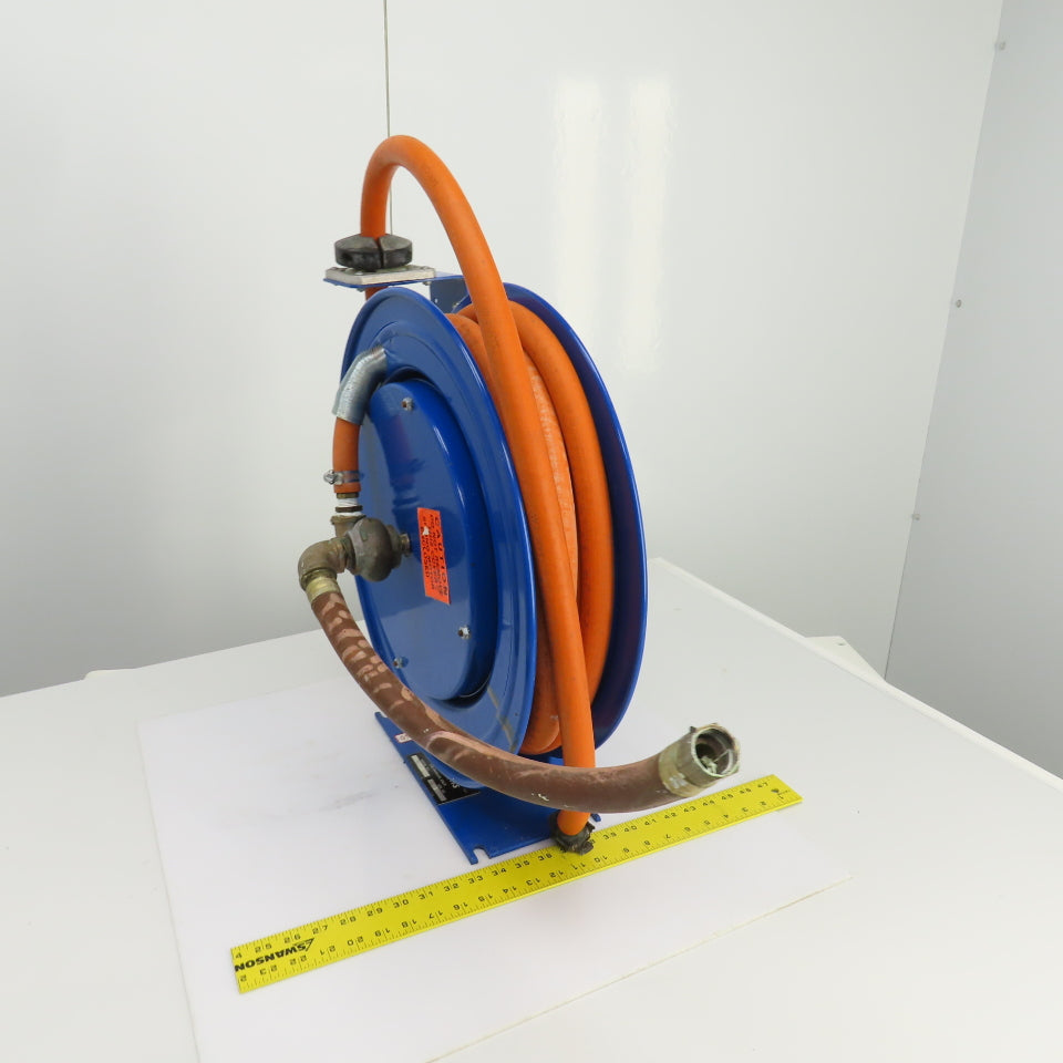 Coxwells 0G-525 3/4" x 24' Industrial Self Retracting Hose Reel W/Washdown Hose