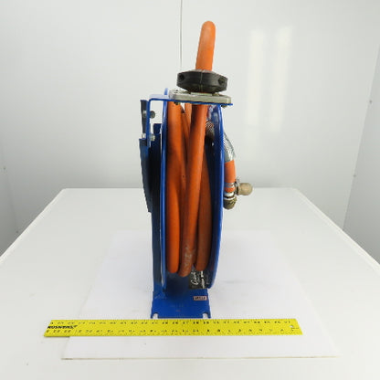 Coxwells 0G-525 3/4" x 24' Industrial Self Retracting Hose Reel W/Washdown Hose