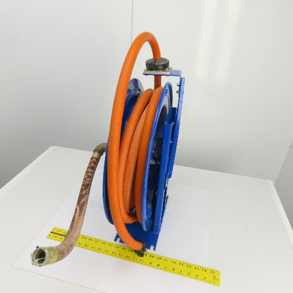 Coxwells 0G-525 3/4" x 24' Industrial Self Retracting Hose Reel W/Washdown Hose