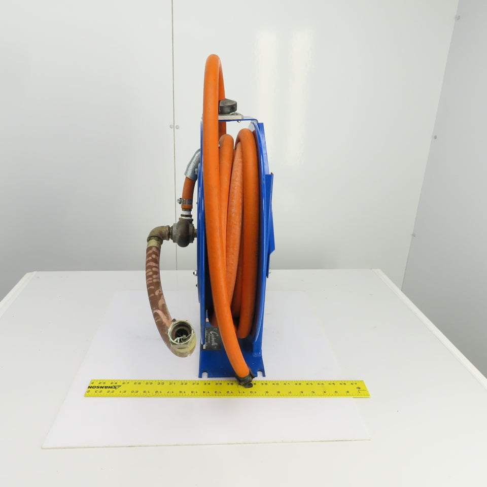 Coxwells 0G-525 3/4" x 24' Industrial Self Retracting Hose Reel W/Washdown Hose