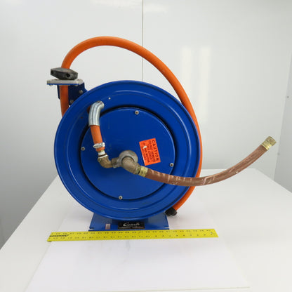 Coxwells 0G-525 3/4" x 24' Industrial Self Retracting Hose Reel W/Washdown Hose