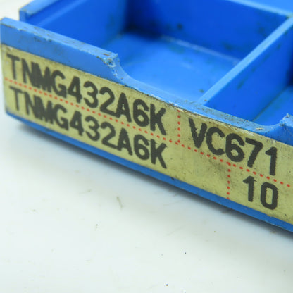 Valenite TNMG-432-A6K SV315 Indexable Carbide Insert USA Lot of 7